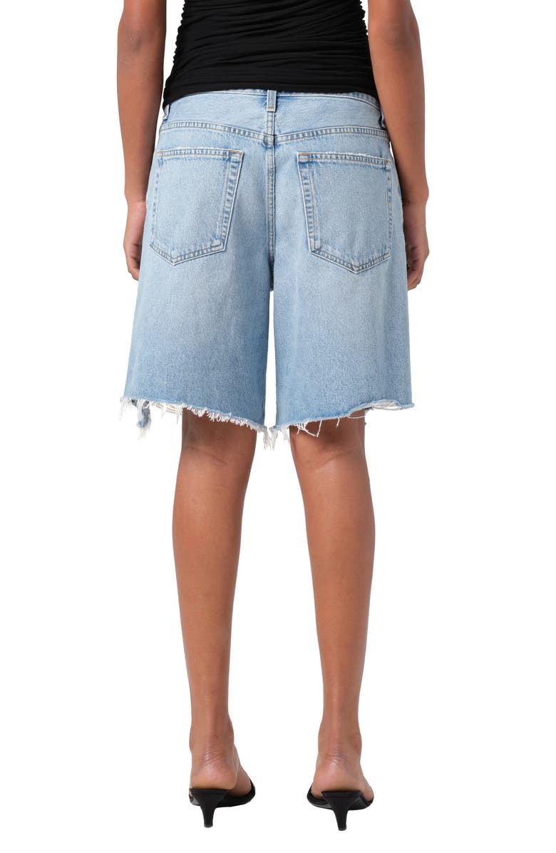 AGOLDE Indra Denim Shorts, Alternate, color, Force