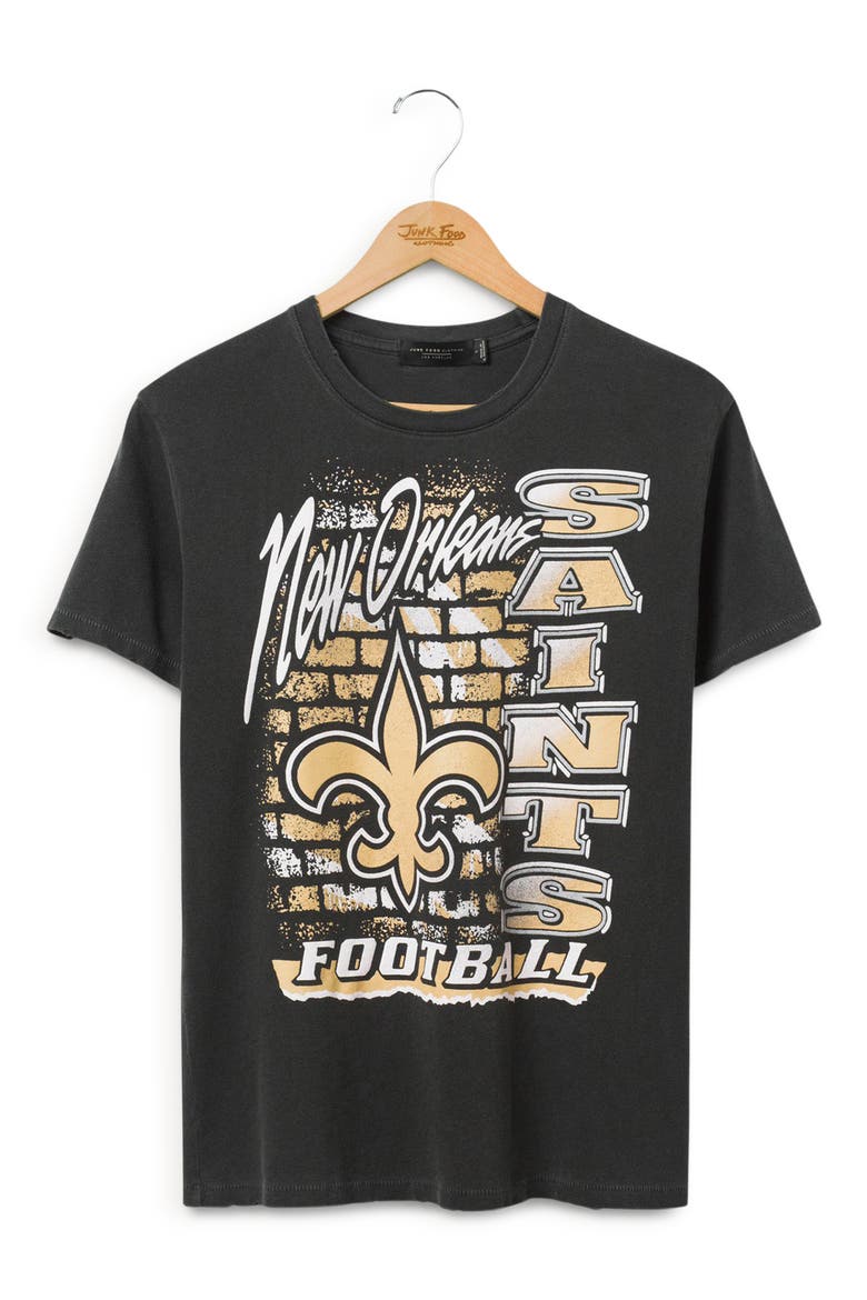 New Orleans Saints Graphic T-shirt, Main, color, TRUE BLACK