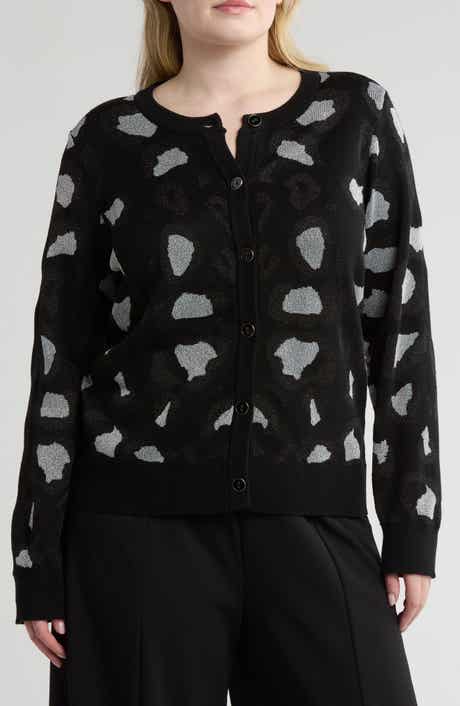 BY DESIGN Cheetah Print Cardigan