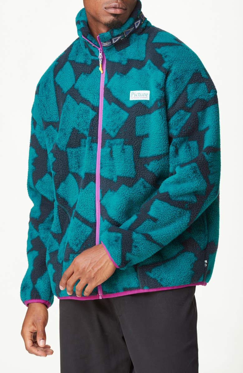 Picture Organic Clothing Bremick Recycled Polyester Fleece Jacket, Main, color,
