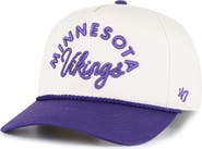 '47 Women's '47 Natural Minnesota Vikings Rope Script Hitch Adjustable Hat