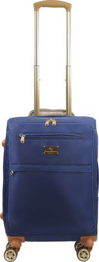 22-Inch Softside Carry-On Spinner Luggage