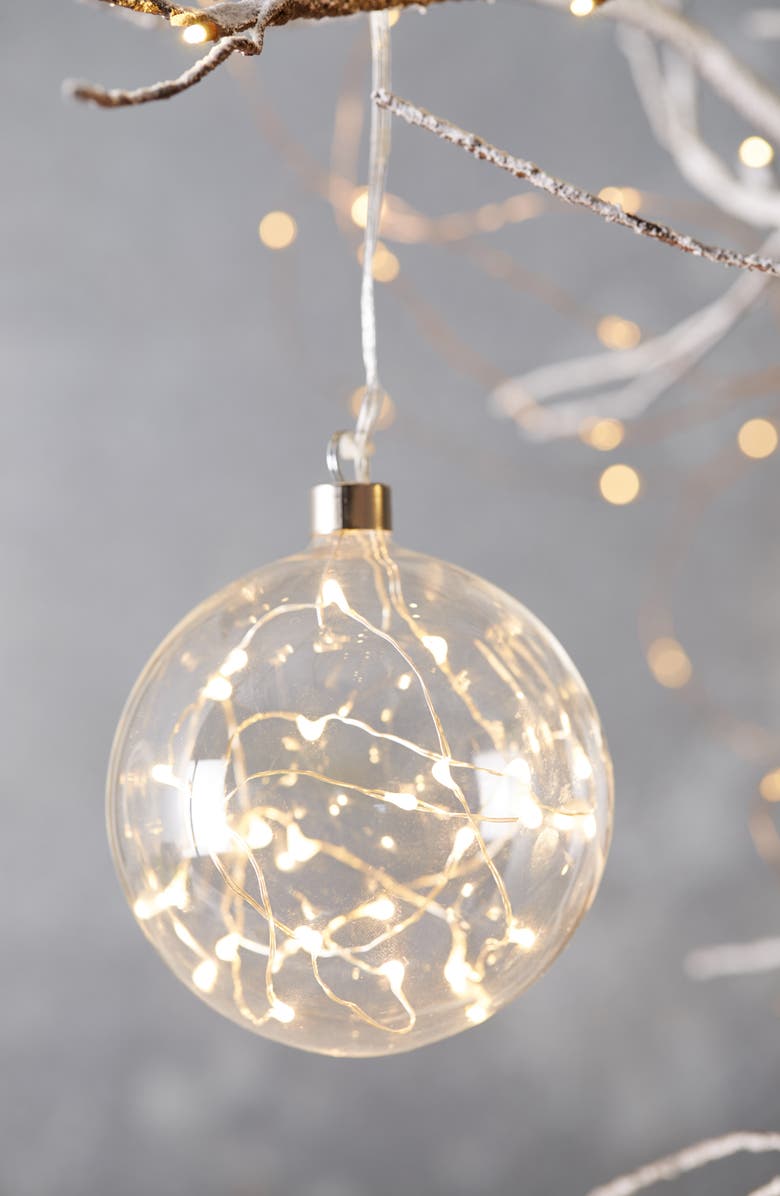 Terrain Stargazer Starry Glass Ball Ornament, Main, color, 