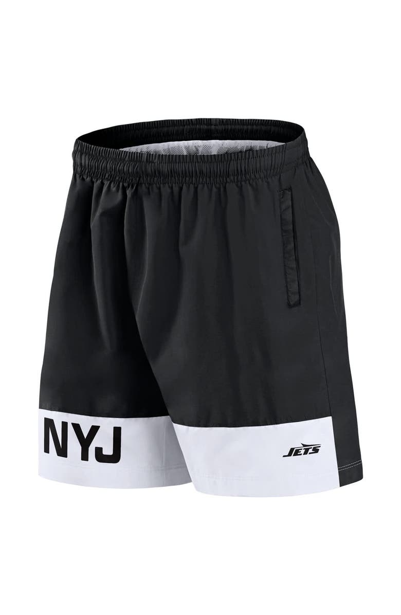 FANATICS Men's Fanatics Black New York Jets Elements Shorts, Alternate, color, Black