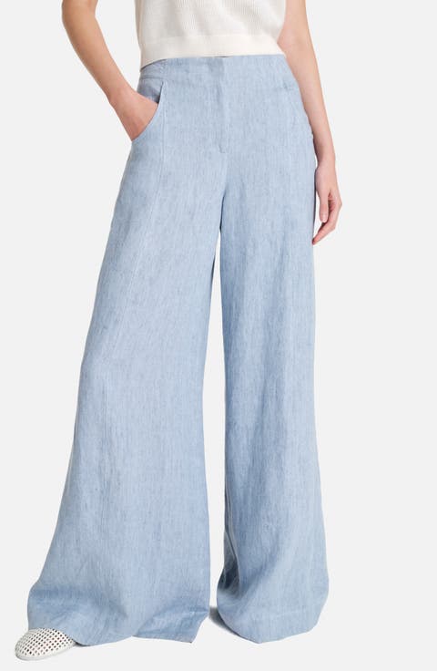 Demie Hemp Wide Leg Pants