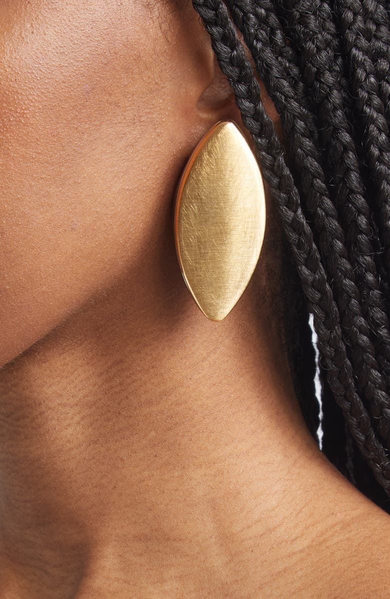 Jacquemus Les Calissouns Stud Earrings, Alternate, color, Silver/ Gold 979