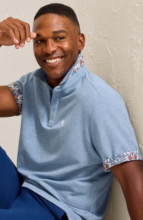 Tommy Bahama Santa Rosa Gardens Five O'clock Islandzone® Polo In Blue