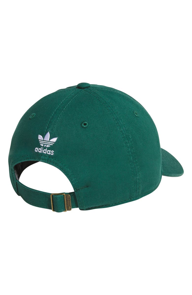 adidas Originals Relaxed Snapback Cap, Alternate, color, Collegiate Green/ White 2