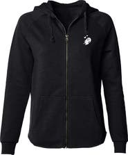 Dalix Heartly Ghost Zip Fleece Hoodie