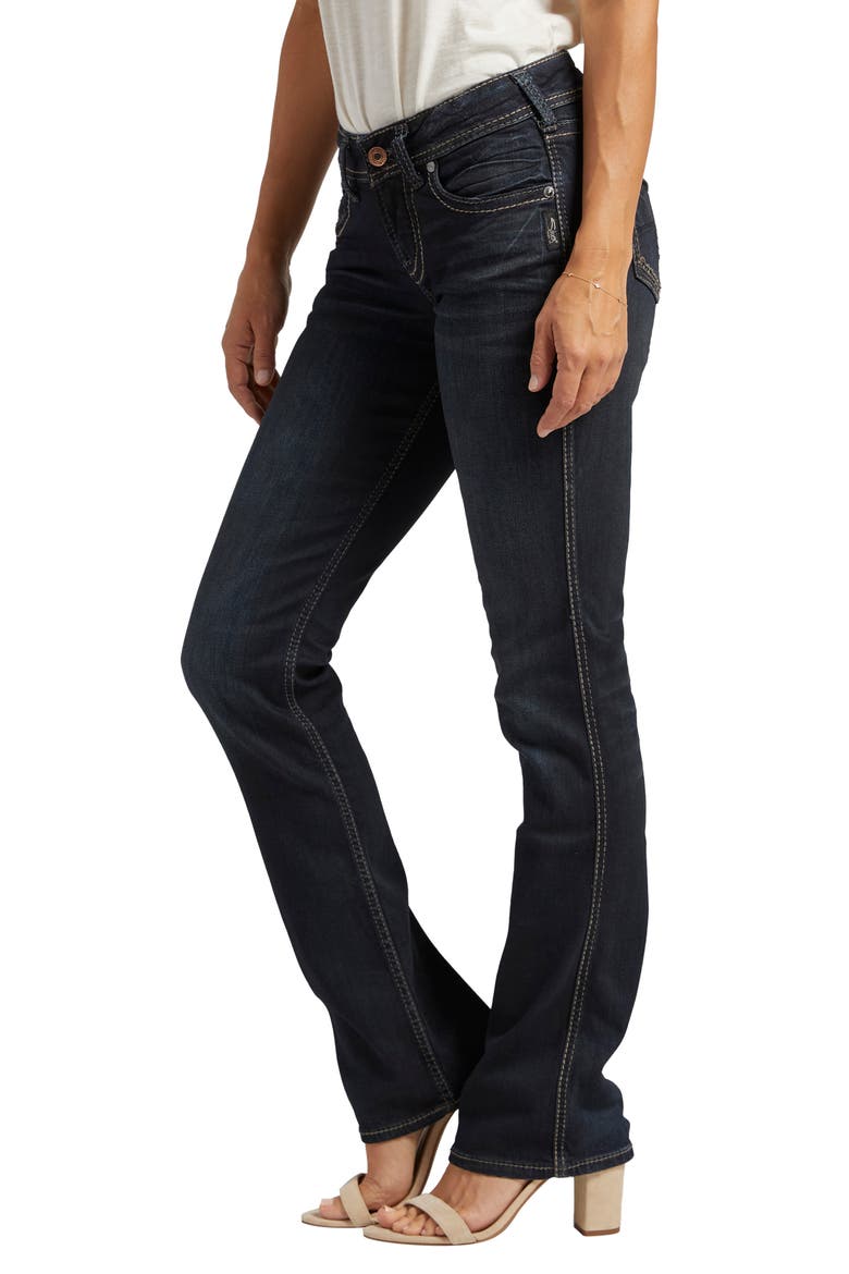 Suki Slim Fit Bootcut Jeans, Alternate, color, INDIGO