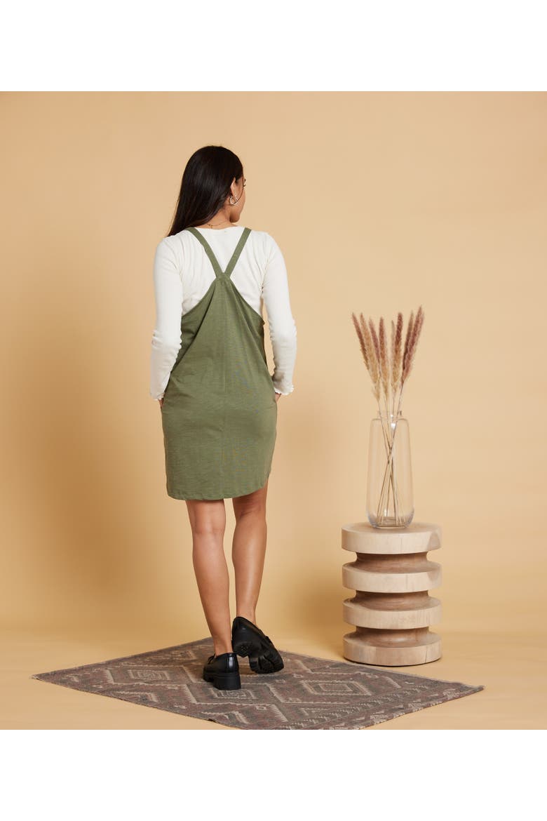 Macy Dress, Alternate, color, Army