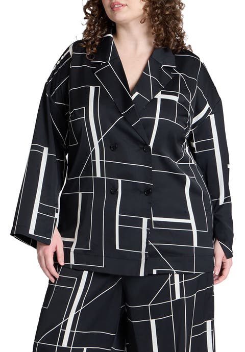 Double Breasted Oversized Shirt