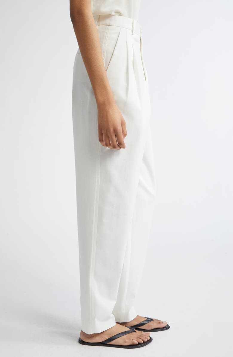 PARTOW Connor Tapered Straight Leg Pants, Alternate, color, White