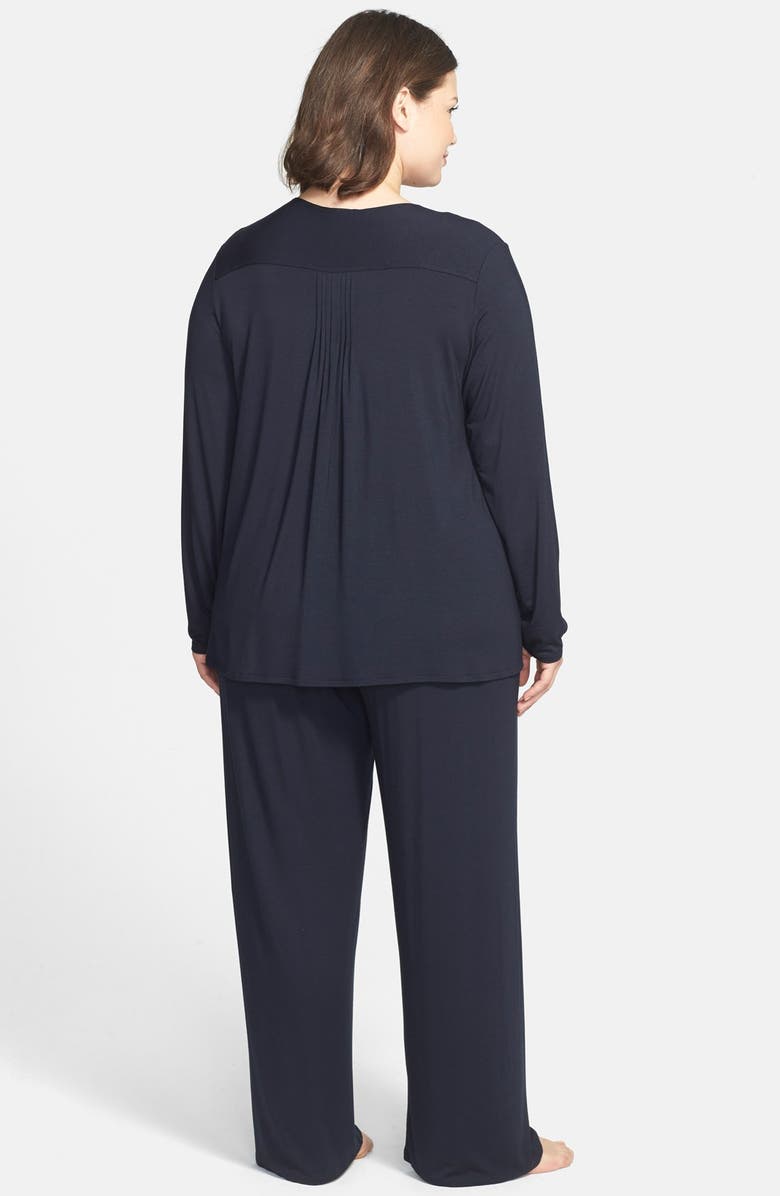 Midnight by Carole Hochman 'Restful Mornings' Pajamas, Alternate, color, 