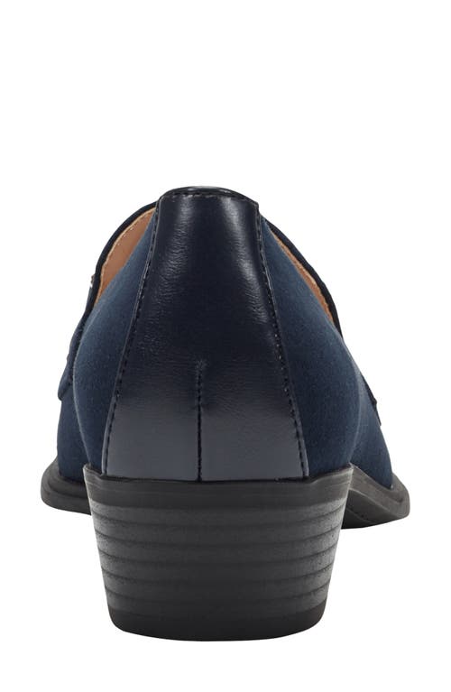 Bandolino Rummie Bit Loafer Pump In Blue