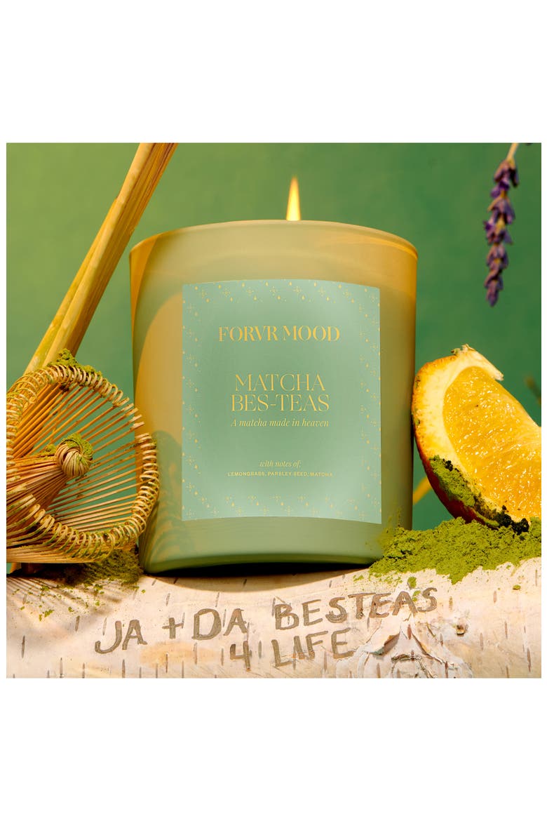 Matcha Bes-Teas Scented Candle, Alternate, color, GREEN