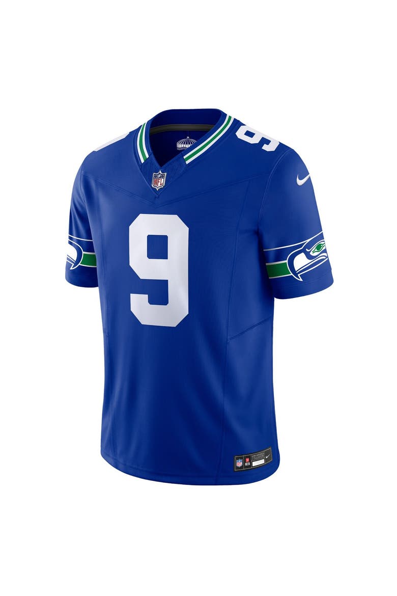 Men's Nike Kenneth Walker III Royal Seattle Seahawks Vapor F.U.S.E. Limited Jersey, Alternate, color, Royal