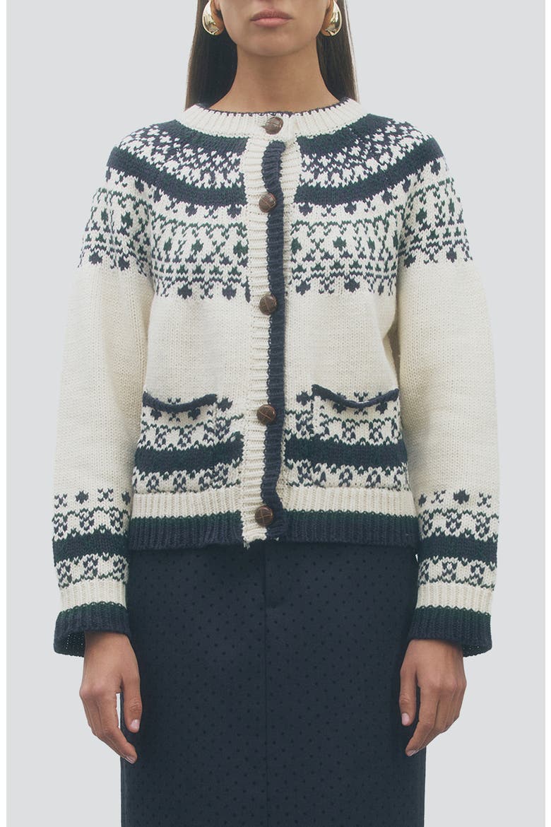 Jett Cardigan, Main, color, IVORY MULTI
