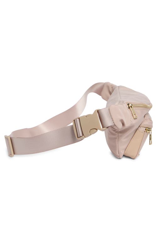 Madden Girl Woven Fanny Pack In Neutral