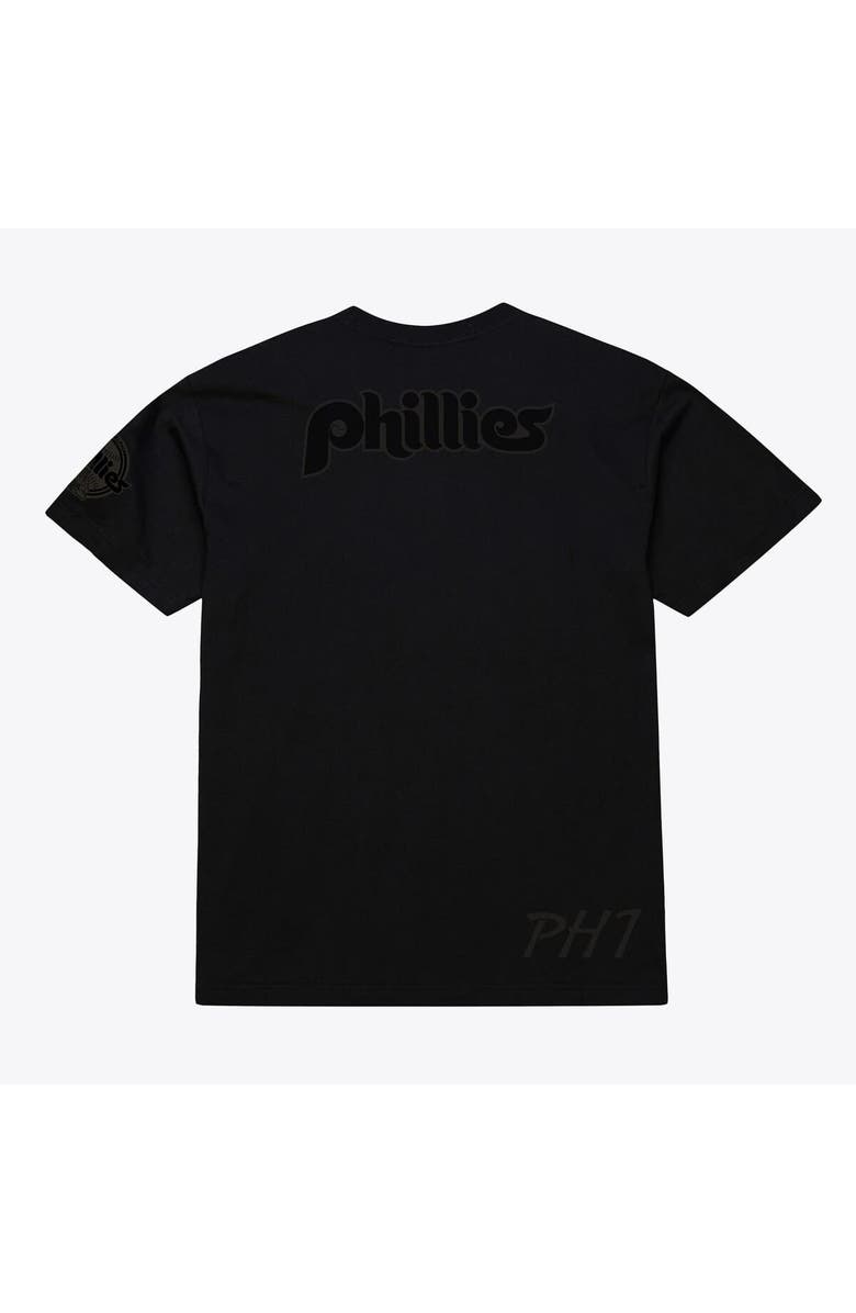Mitchell & Ness Men Mitchell & Ness Black Philadelphia Phillies Cooperstown Collection Phantom T-Shirt, Alternate, color, Black