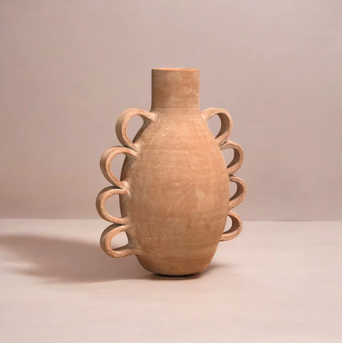 Meso Goods Erna Terracotta Vessel In Brown