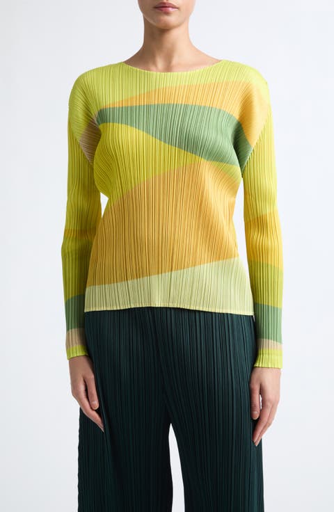 Orbit Pleated Top