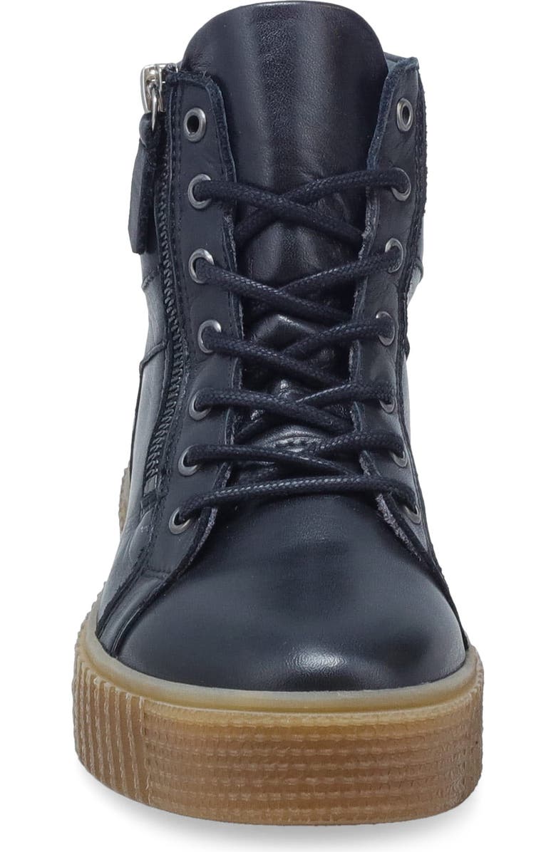 Miz Mooz Saphire Platform Sneaker, Alternate, color, Black