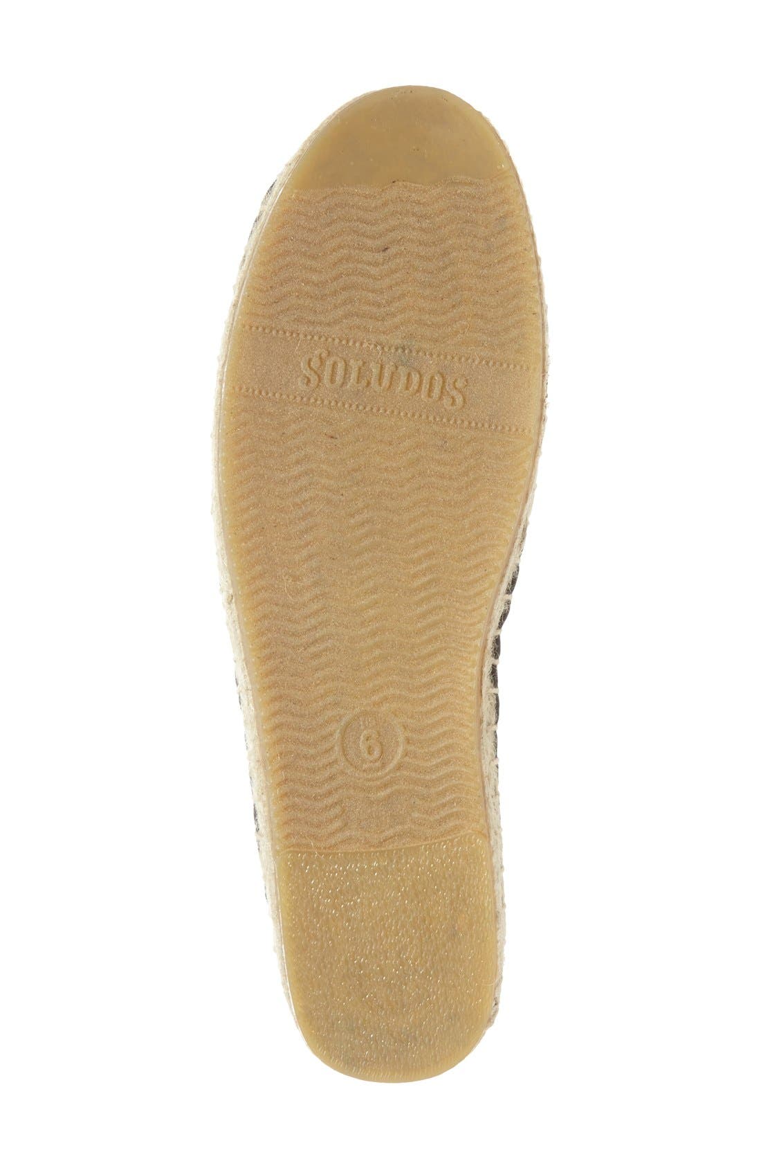 Soludos Lace Espadrille Slip-On, Alternate, color, 