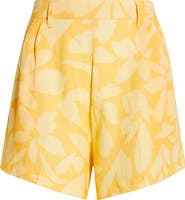 Vitamin A® The Getaway Linen Cover-Up Shorts