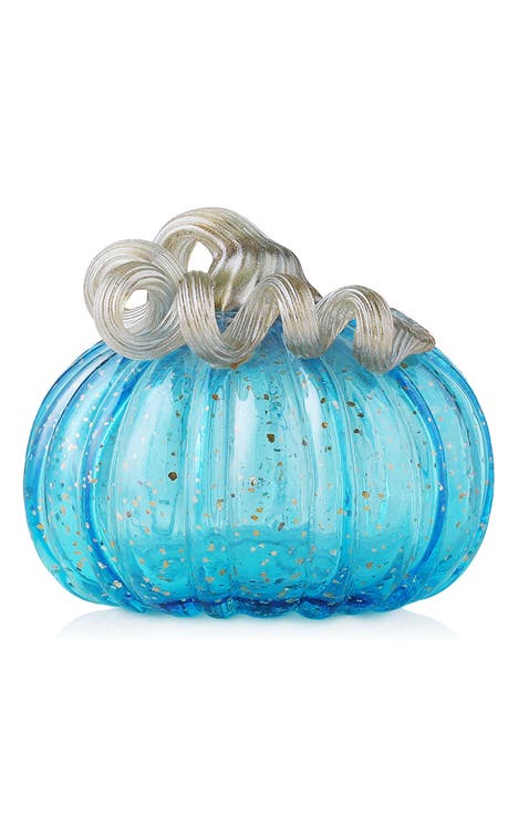 Fall Multi-Style Small Glass Pumpkins