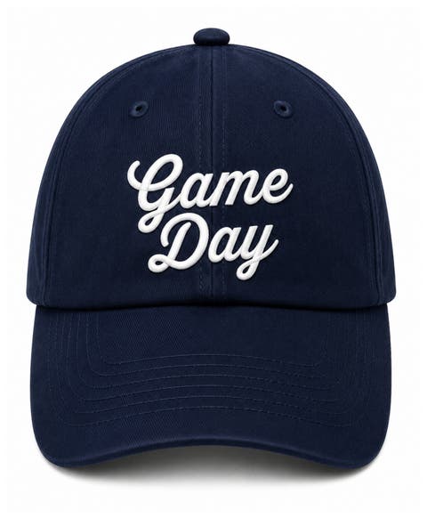 Adult Game Day Baseball Hat