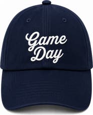 Bits & Bows Game Day Bow Baseball Hat