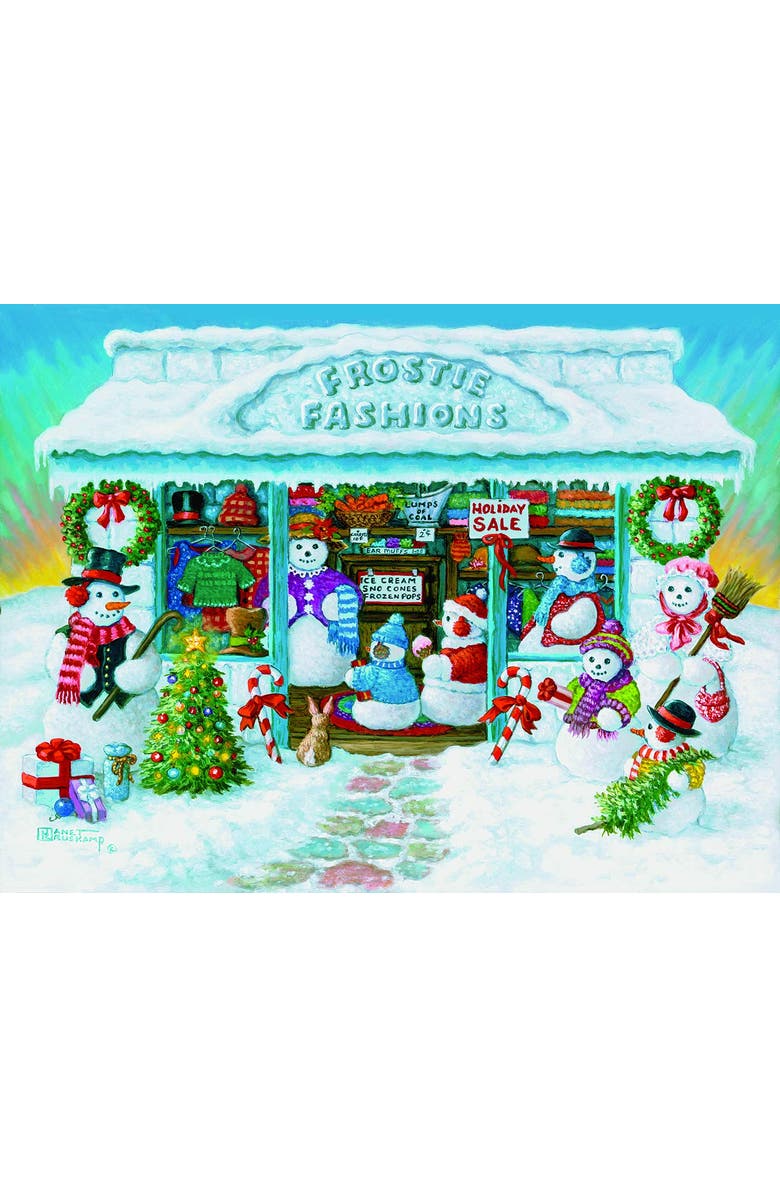 Sunsout Frostie Fashions 300 piece Jigsaw Puzzle for Adults, Main, color, Multicolor