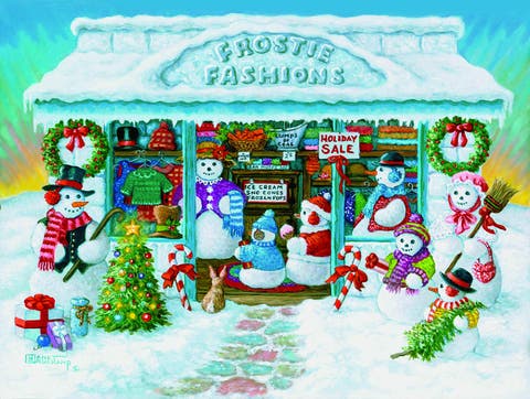 Frostie Fashions 300 piece Jigsaw Puzzle for Adults