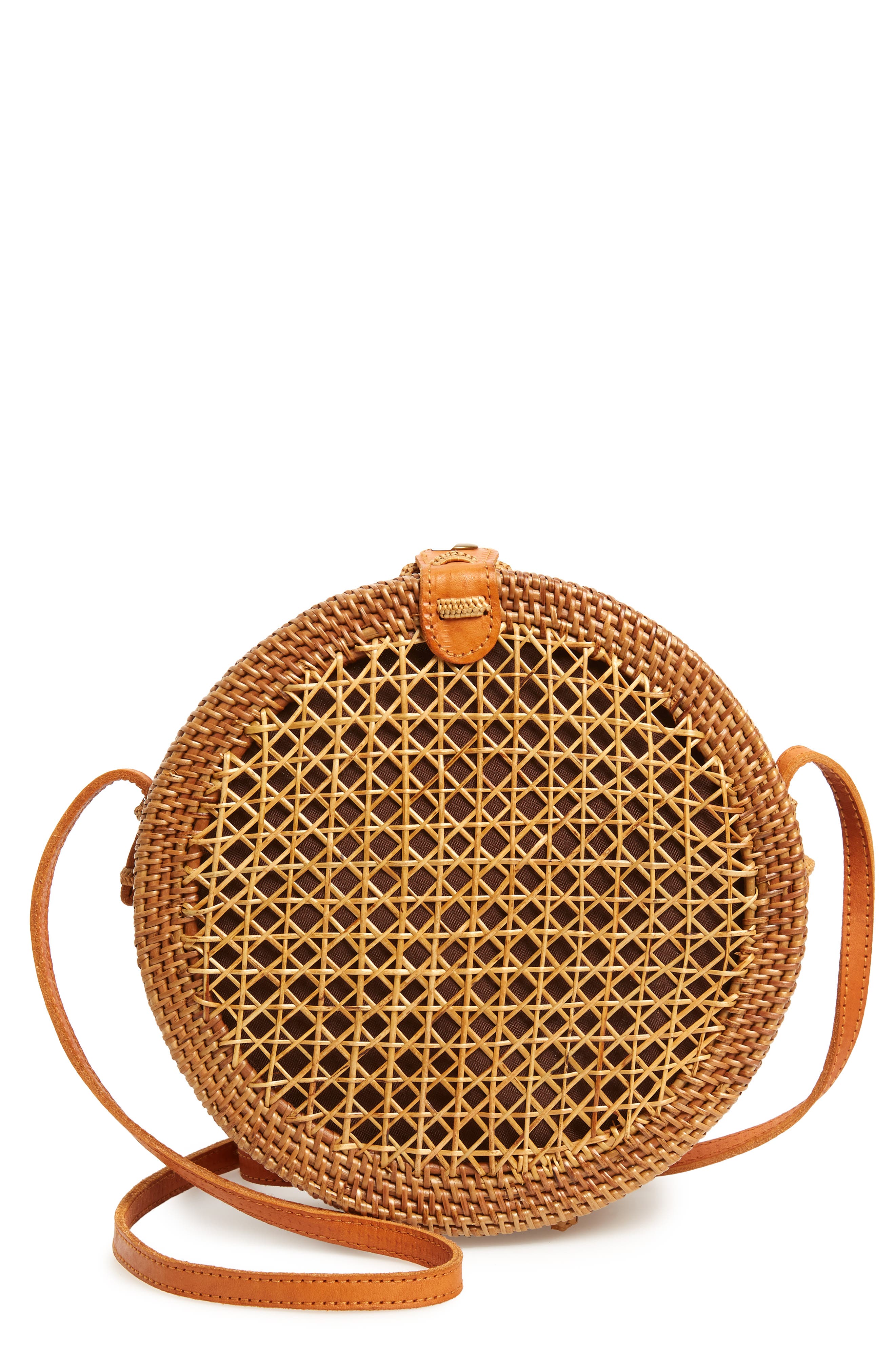 Street Level Woven Canteen Crossbody Bag, Main, color, 