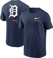 Nike Men's Nike Navy Detroit Tigers Over the Shoulder T-Shirt