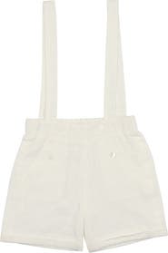 Manière Kids' Delicate Floral Shortalls
