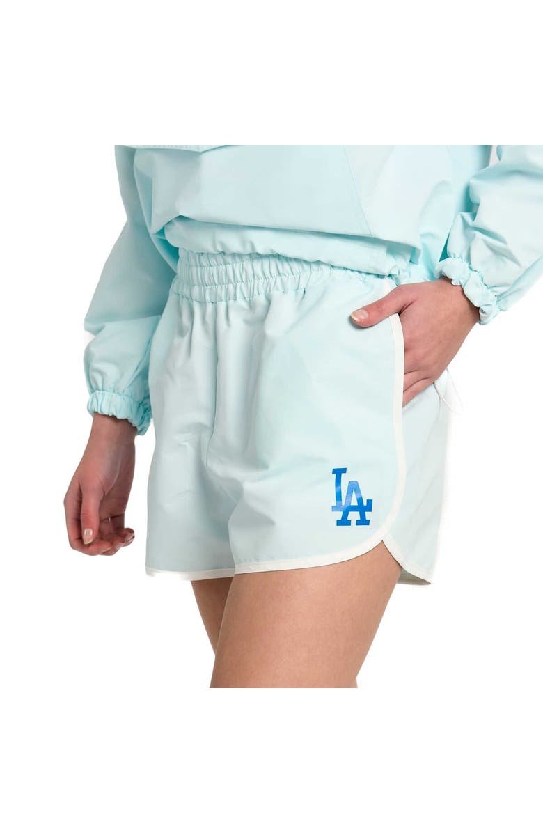 LUSSO Women's Lusso Light Blue Los Angeles Dodgers Nina Shorts, Alternate, color, Light Blue