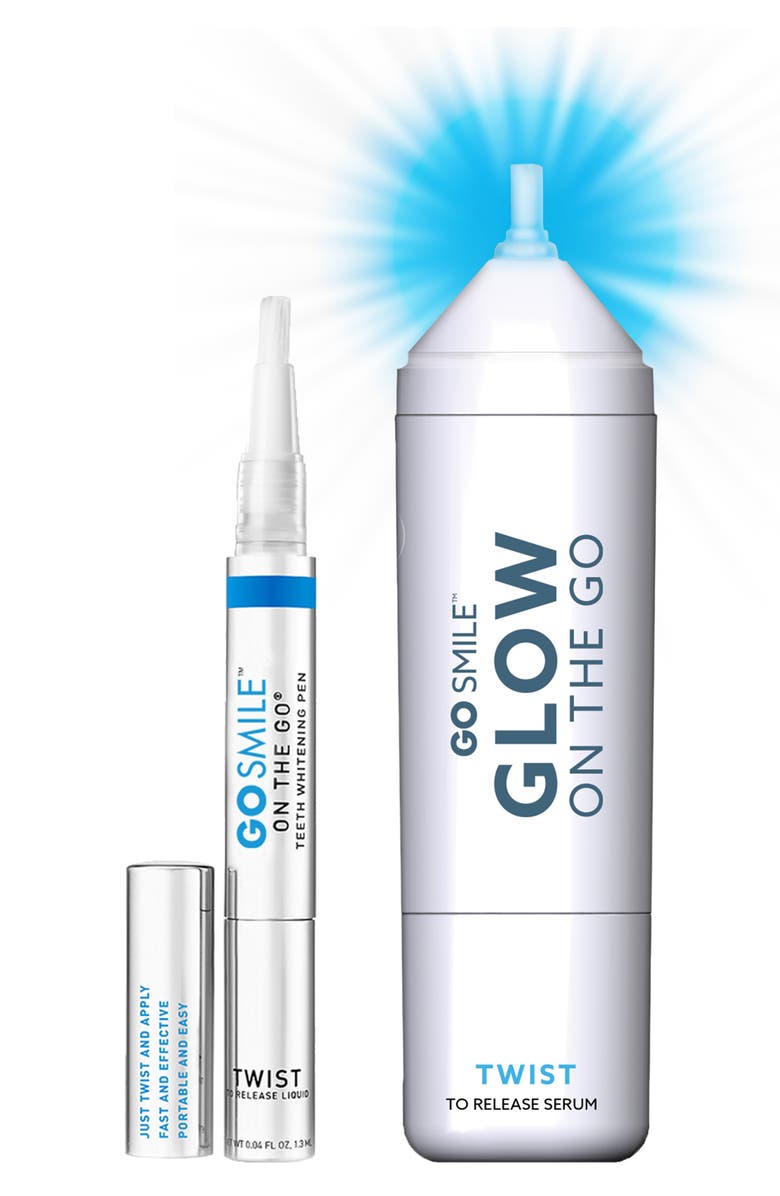 GO SMiLE<sup>®</sup> Glow on the Go Teeth Whitening Device & Pen, Main, color, 