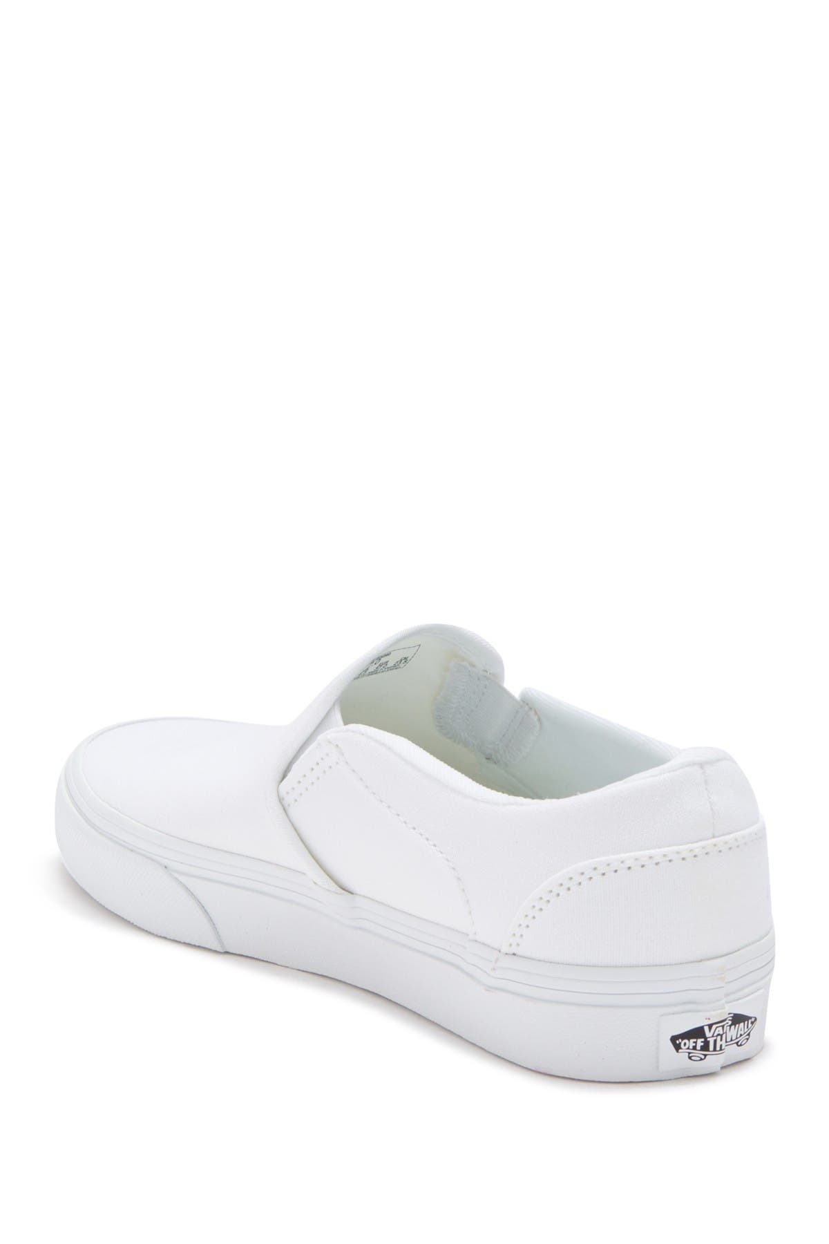 Vans Gender Inclusive Asher Slip-On Sneaker, Alternate, color, Canvas T