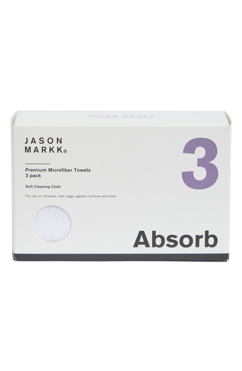 Jason Markk 3-Pack Premium Microfiber Towels, Alternate, color,