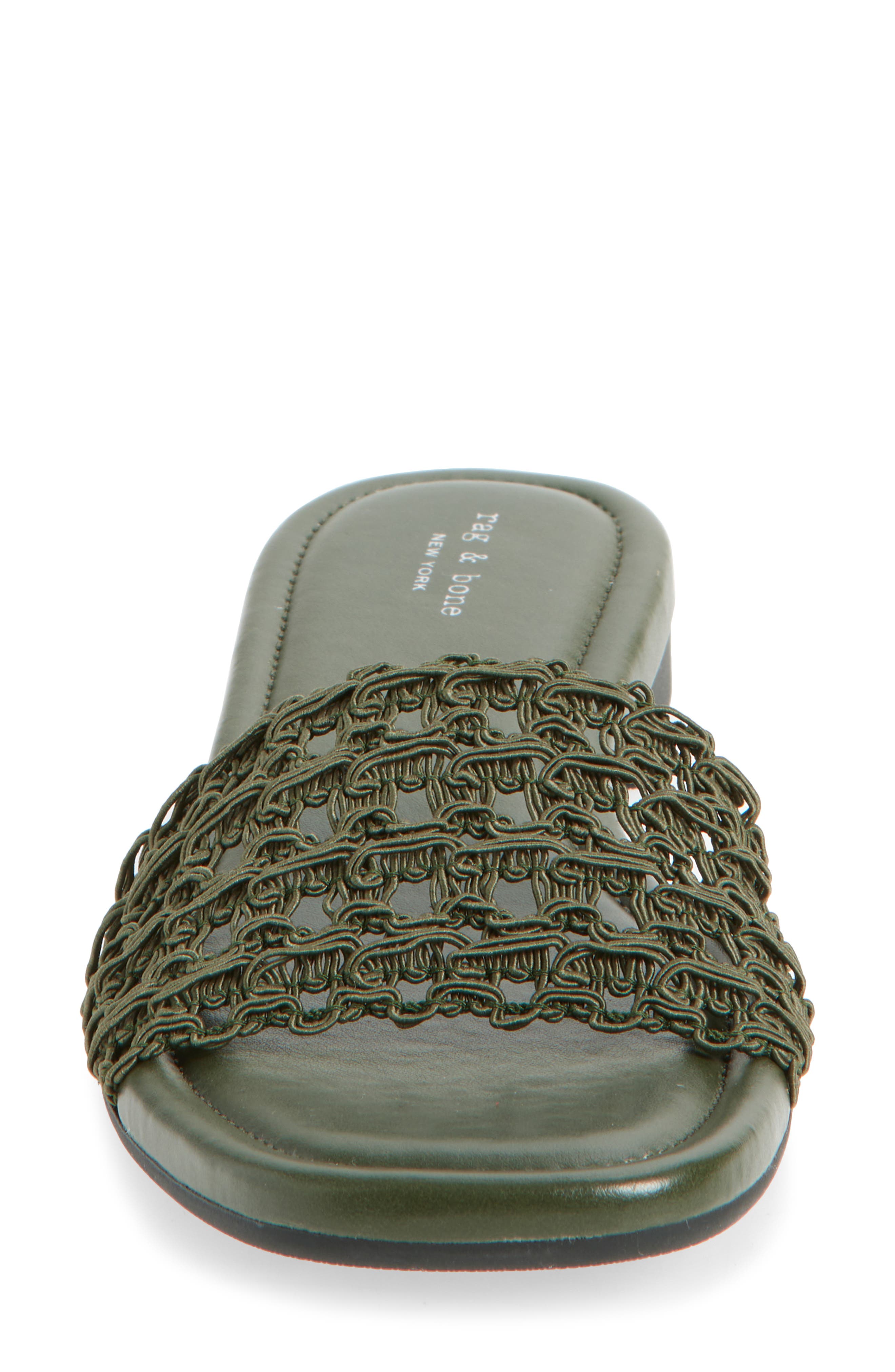 Ellie Slide Sandal, Alternate, color, LODEN MESH