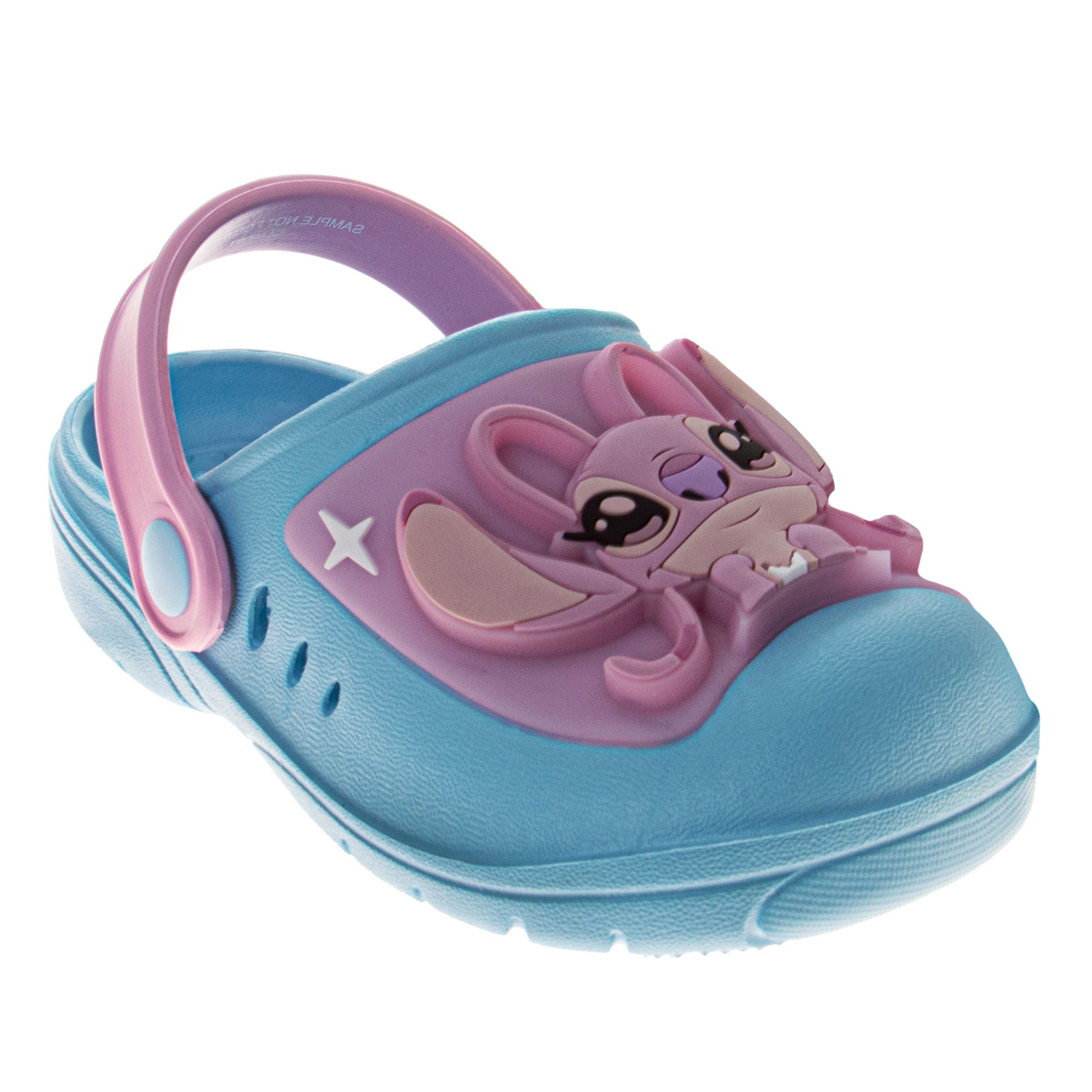 Disney Lilo & Stitch Girls Clogs, Main, color, Blue Pink
