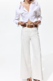 H&M Ava ultra high rise wide leg jeans
