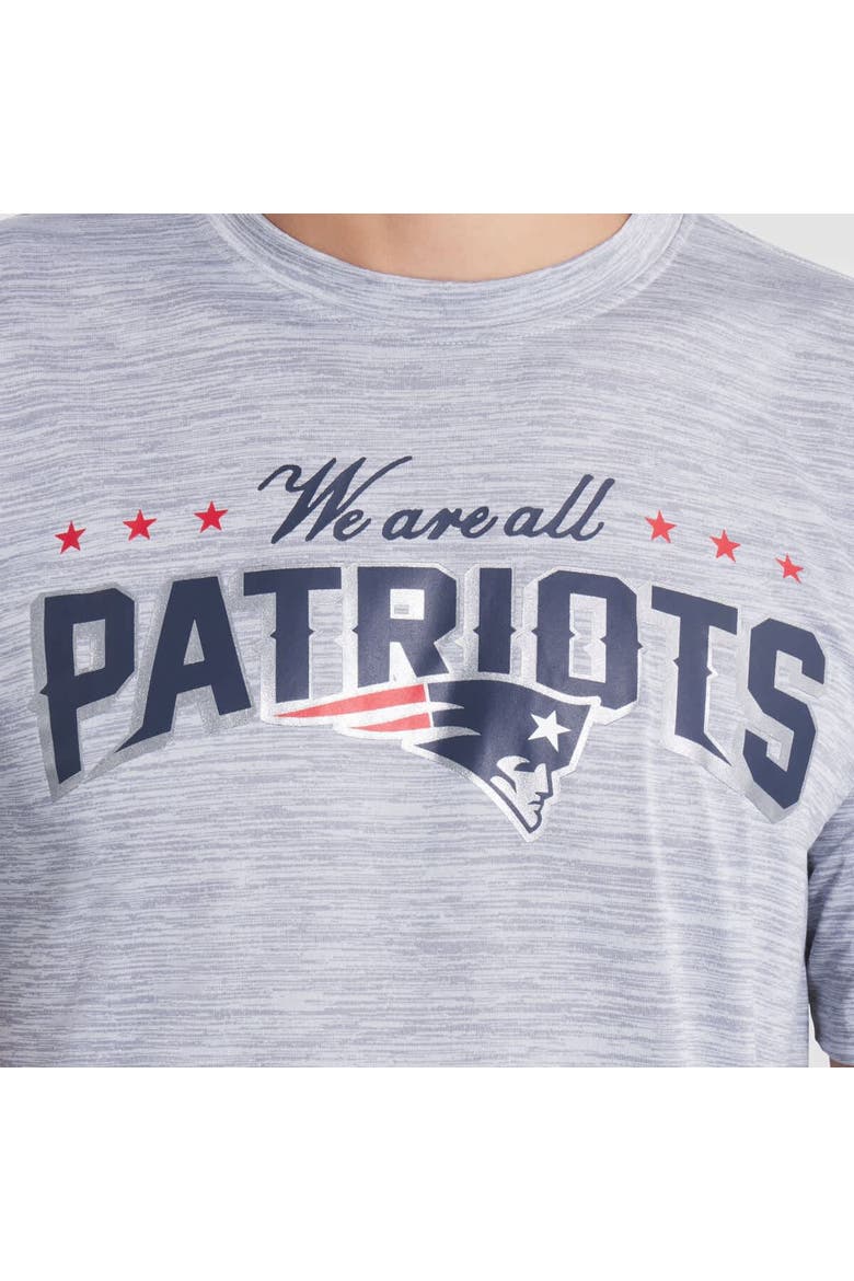 Men's Nike Silver New England Patriots 2025 Rivalries Collection Sideline Velocity Dri-FIT T-Shirt, Alternate, color, Silver
