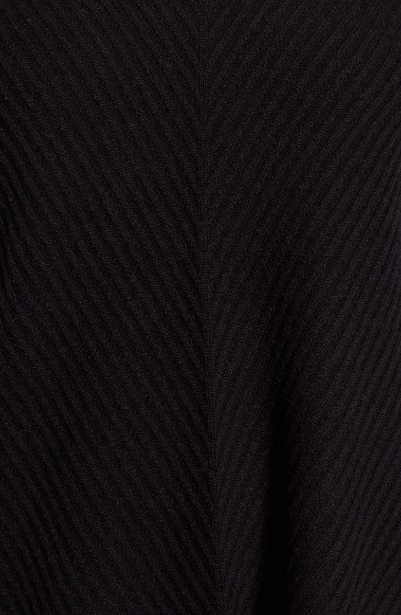 Nordstrom Collection Chevron Cashmere Sweater, Alternate, color, 