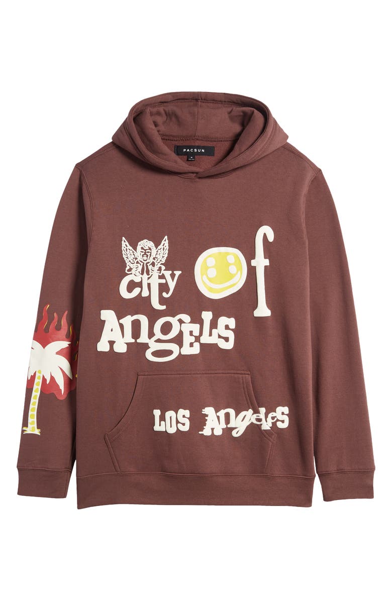 PacSun City of Angels Graphic Hoodie, Alternate, color,
