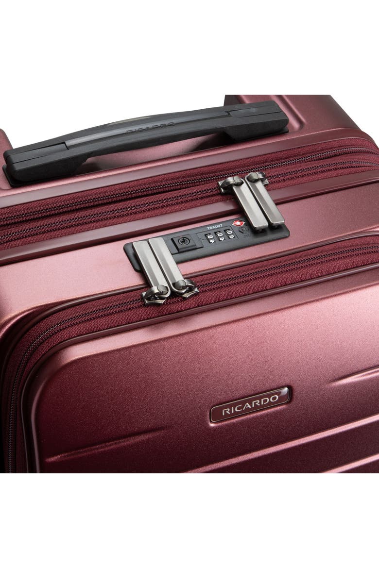 Santa Rosa Hardside Expandable 20" Fast Access Carry On, Alternate, color, Merlot