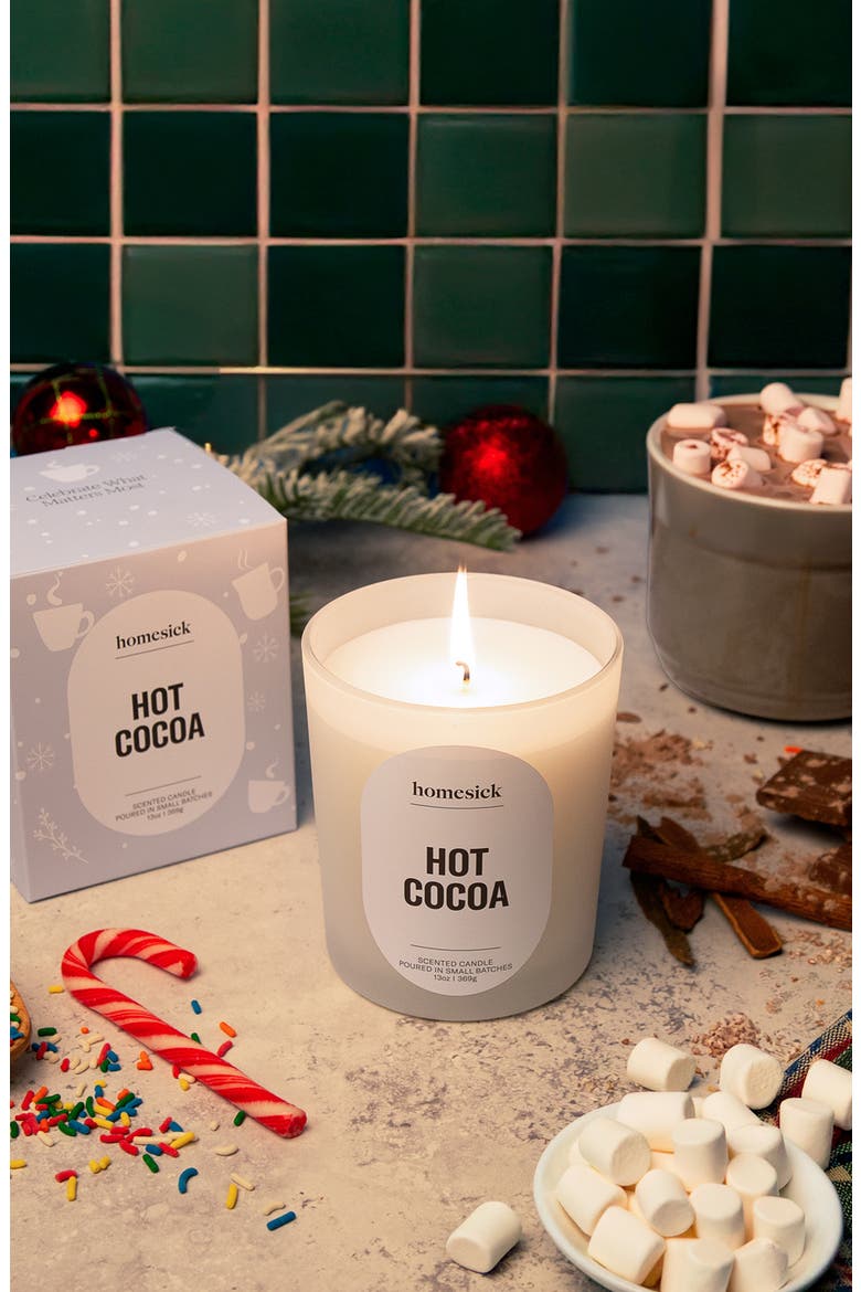 Hot Cocoa Candle, Alternate, color, NO COLOR