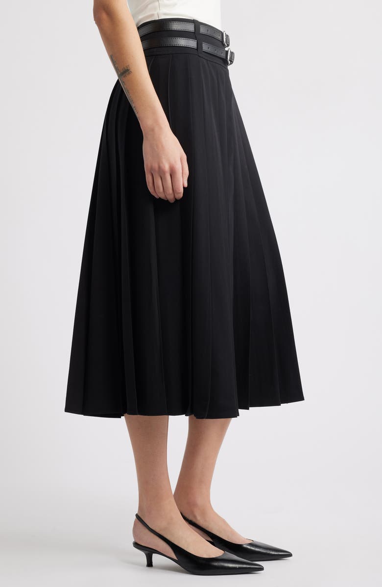 MANGO Teresa Pleated Midi Skirt, Alternate, color,